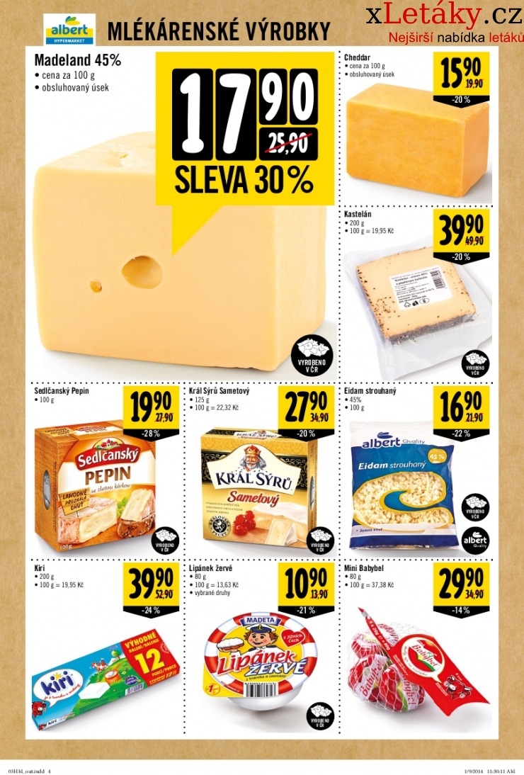 leták Albert Hypermarket akční leták strana 1 leták Albert Hypermarket akční leták strana 1