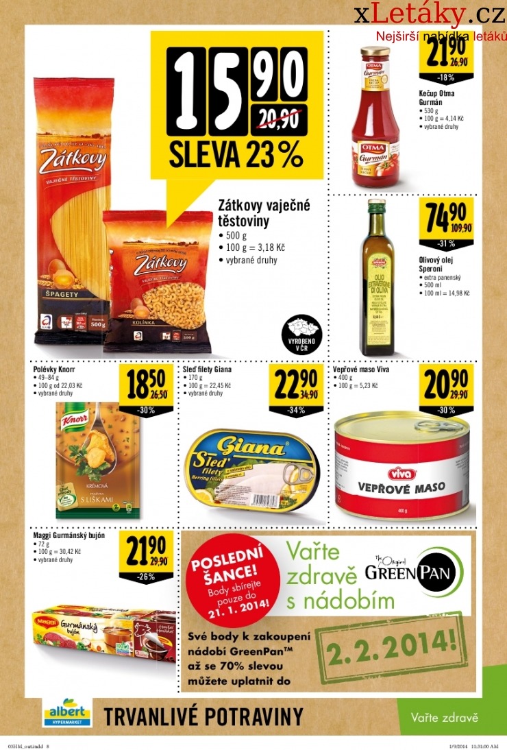 leták Albert Hypermarket akční leták strana 1 leták Albert Hypermarket akční leták strana 1