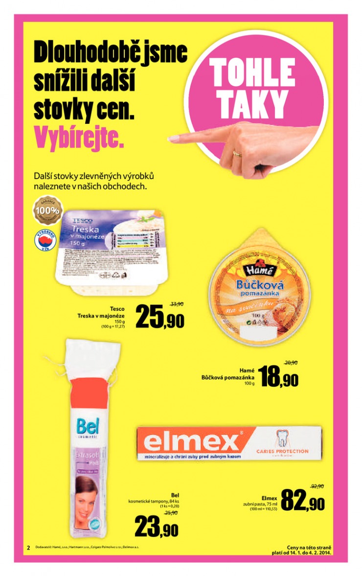 leták Tesco velké hypermarkety od 15.1.2014 strana 1 leták Tesco velké hypermarkety od 15.1.2014 strana 1