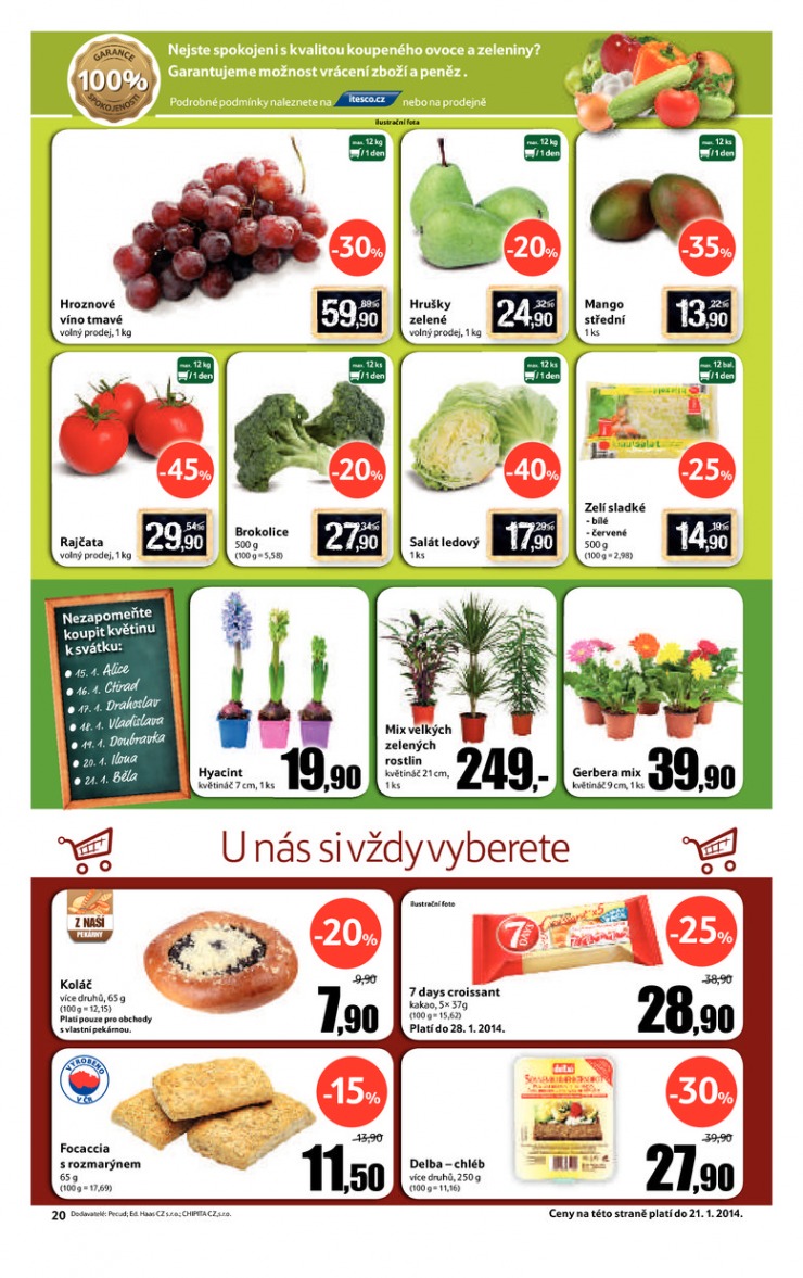 leták Tesco velké hypermarkety od 15.1.2014 strana 1 leták Tesco velké hypermarkety od 15.1.2014 strana 1