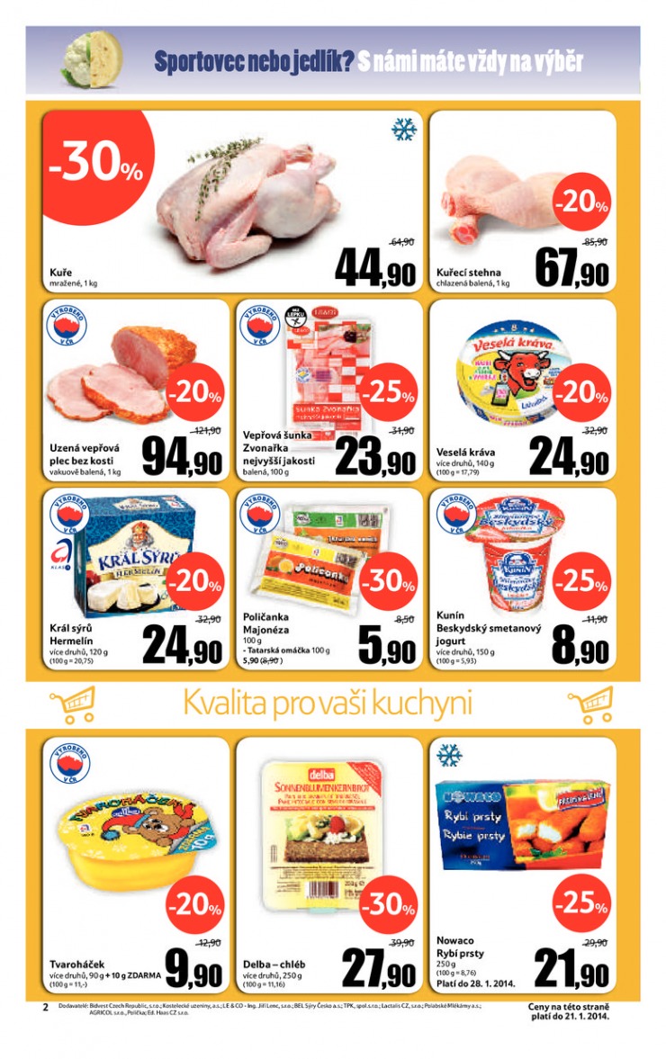 leták Tesco supermarkety od 15.1.2014 strana 1 leták Tesco supermarkety od 15.1.2014 strana 1