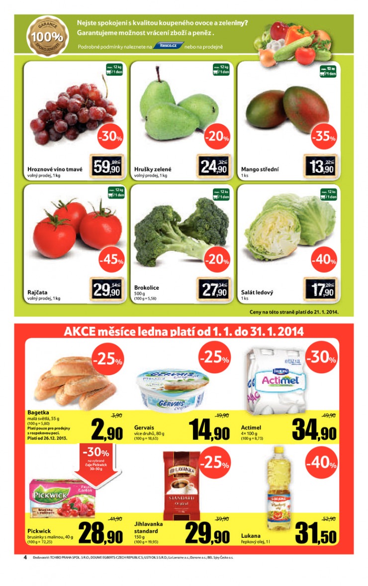leták Tesco supermarkety od 15.1.2014 strana 1 leták Tesco supermarkety od 15.1.2014 strana 1