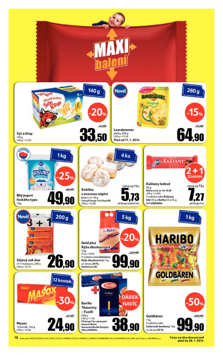 leták Tesco obchody Extra od 15.1.2014 strana 1 leták Tesco obchody Extra od 15.1.2014 strana 1