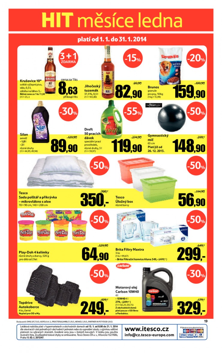 leták Tesco obchody Extra od 15.1.2014 strana 1 leták Tesco obchody Extra od 15.1.2014 strana 1