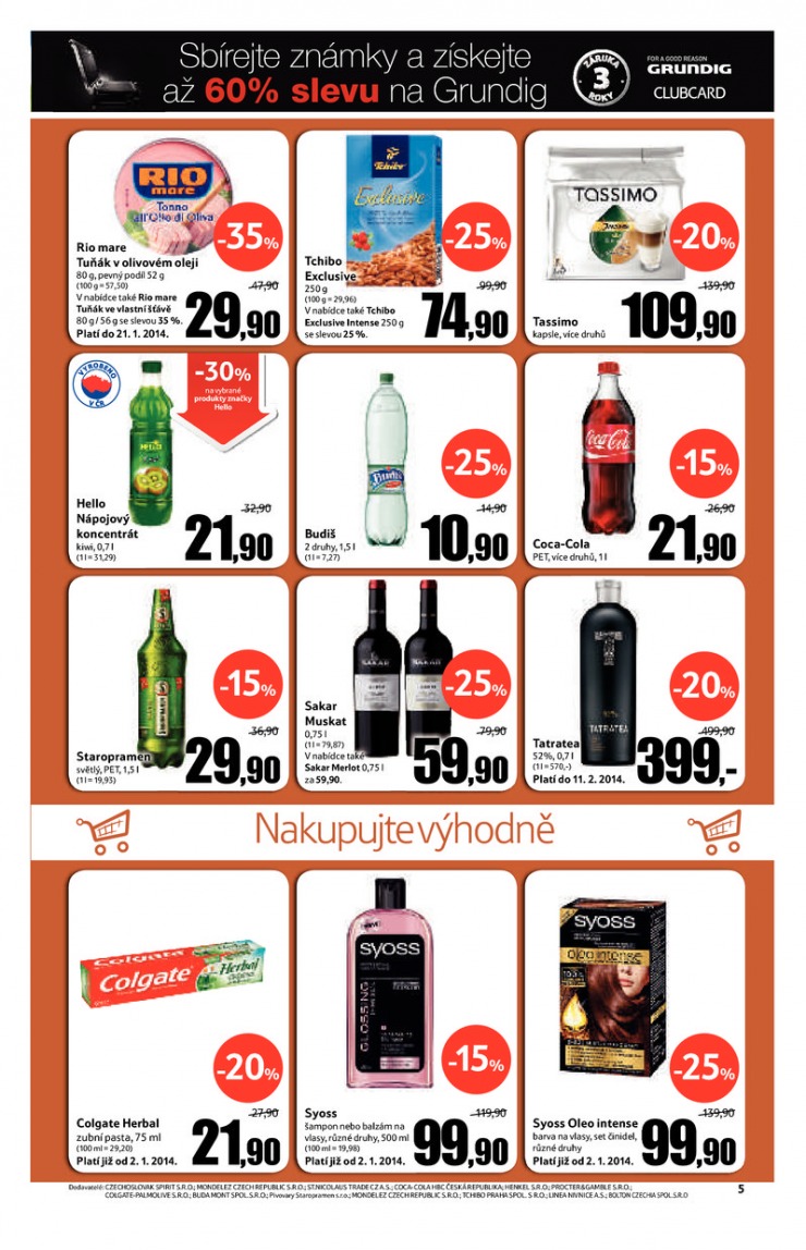 leták Tesco malé hypermarkety od 15.1.2014 strana 1 leták Tesco malé hypermarkety od 15.1.2014 strana 1