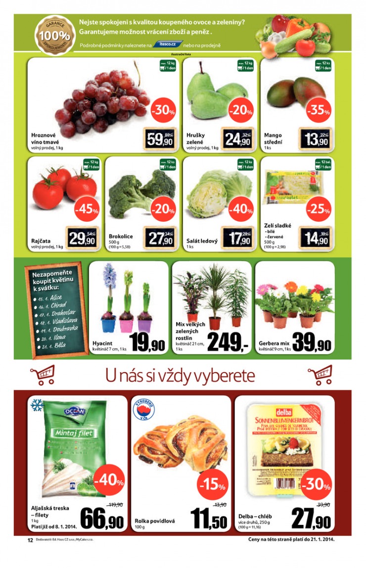leták Tesco malé hypermarkety od 15.1.2014 strana 1 leták Tesco malé hypermarkety od 15.1.2014 strana 1