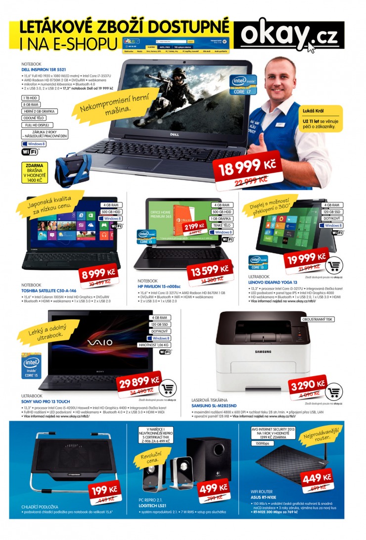 leták Okay Aktuální leták od 15.1.2014 strana 1 leták Okay Aktuální leták od 15.1.2014 strana 1
