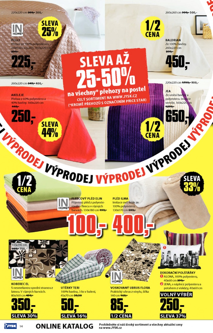 leták Jysk Nabídka týdne od 16.1.2014 strana 1 leták Jysk Nabídka týdne od 16.1.2014 strana 1