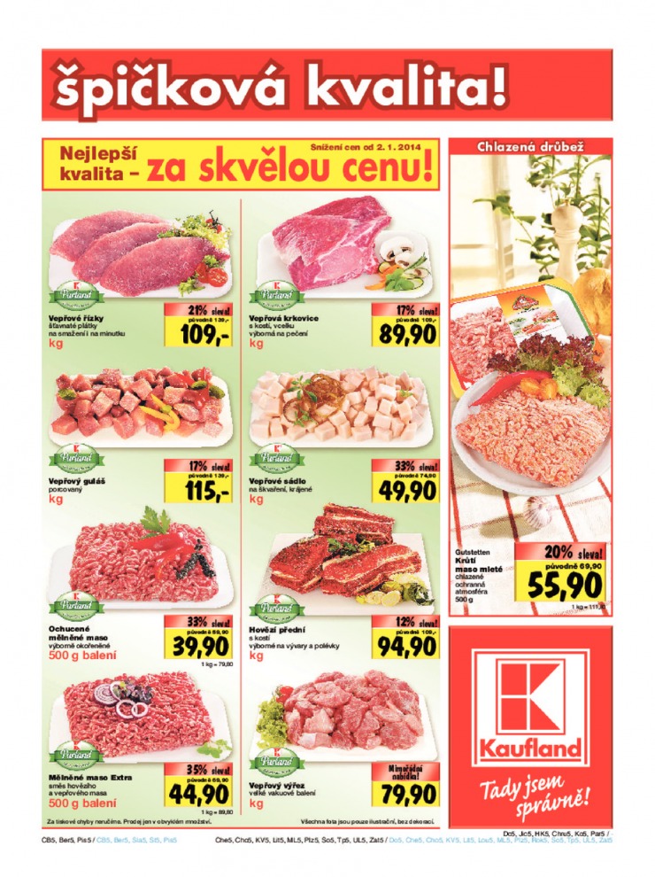 leták Kaufland Aktuální nabídka od 16.1.2014 strana 1 leták Kaufland Aktuální nabídka od 16.1.2014 strana 1