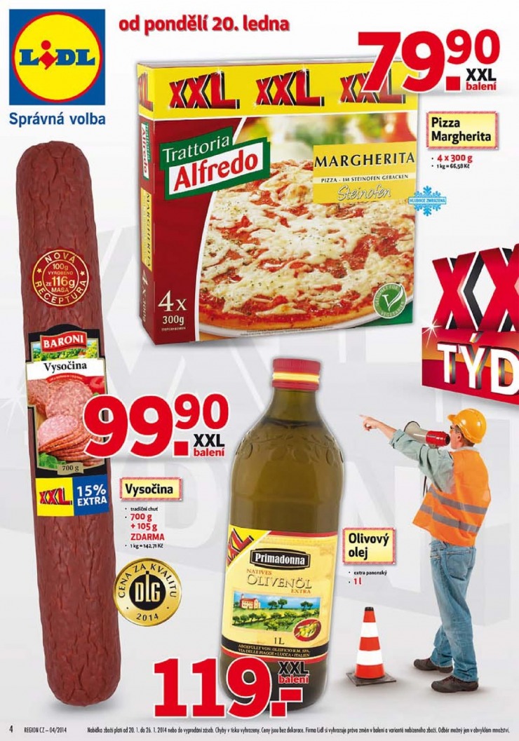 leták Lidl Akční nabídka od 20.1.2014 strana 1 leták Lidl Akční nabídka od 20.1.2014 strana 1