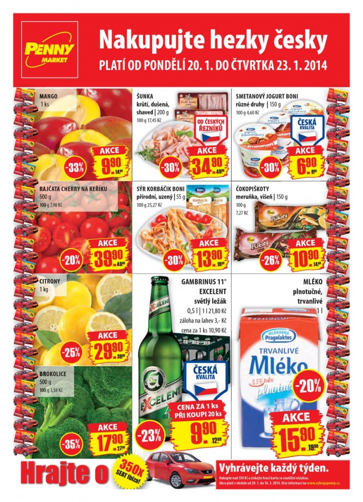 letk Penny Aktuln nabdka od 20.1.2014 strana 1