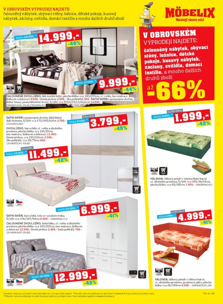 let�k Mobelix Aktu�ln� prospekt od 20.1.2014 strana 1