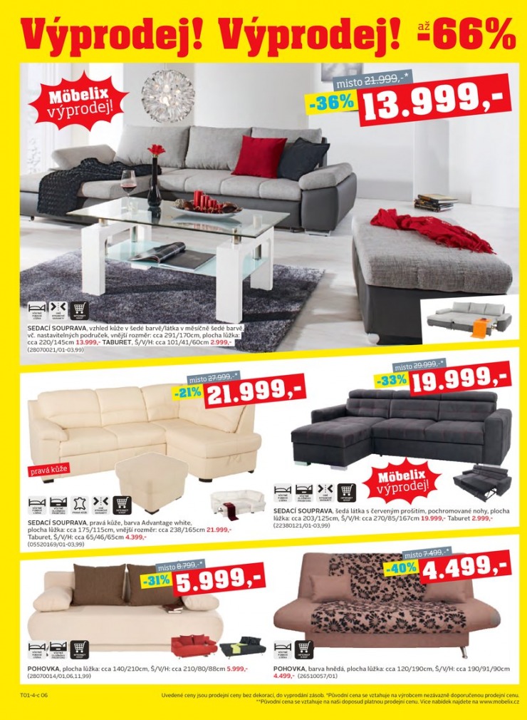 let�k Mobelix Aktu�ln� prospekt od 20.1.2014 strana 1