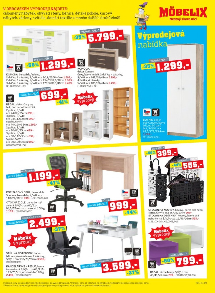let�k Mobelix Aktu�ln� prospekt od 20.1.2014 strana 1