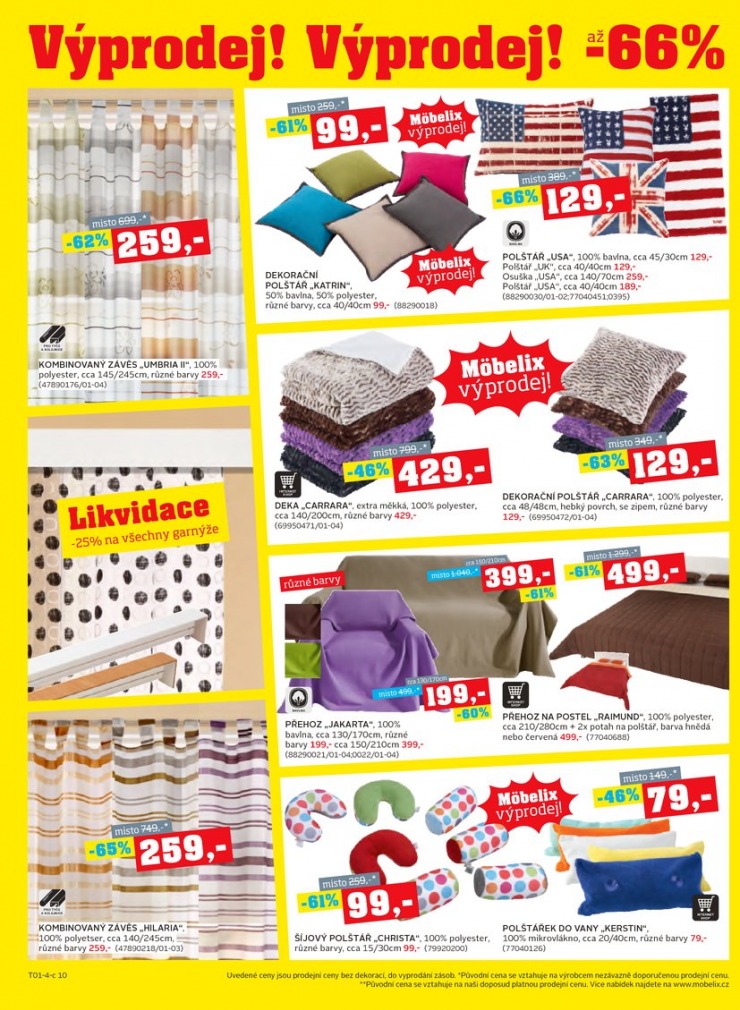 let�k Mobelix Aktu�ln� prospekt od 20.1.2014 strana 1