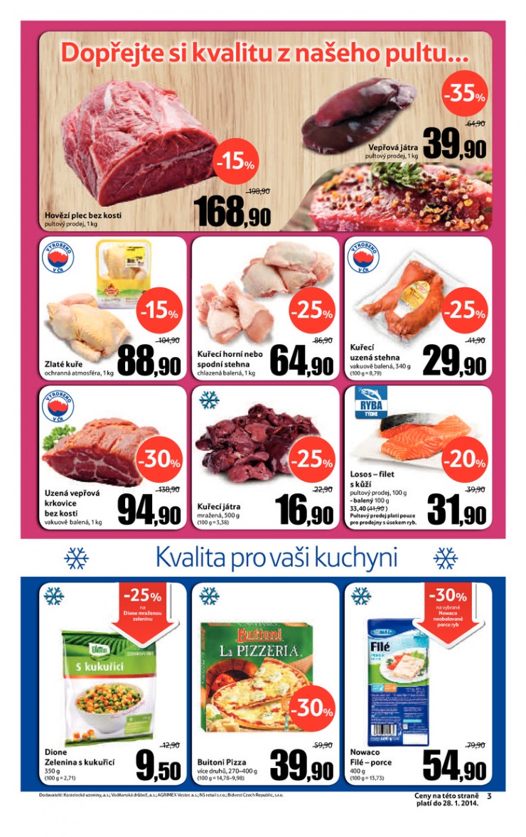 leták Tesco obchodní domy od 22.1.2014 strana 1 leták Tesco obchodní domy od 22.1.2014 strana 1