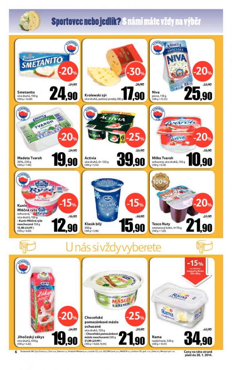 let�k Tesco obchodn� domy od 22.1.2014 strana 1