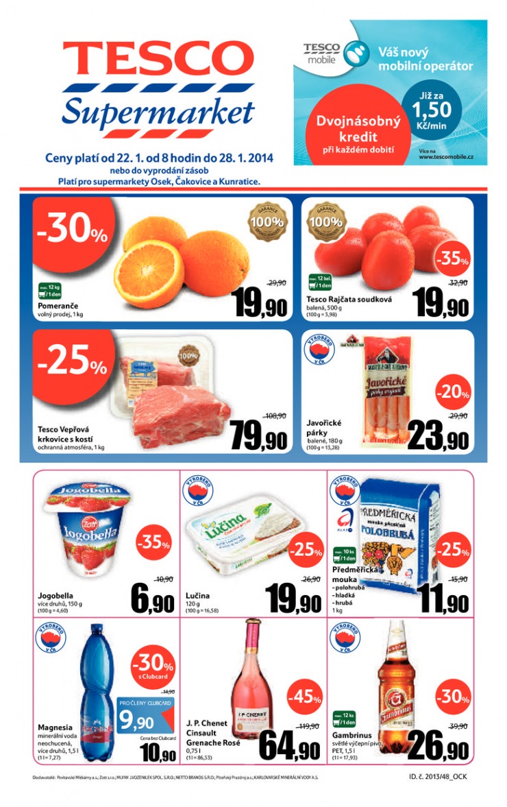 letk Tesco supermarkety od 22.1.2014 strana 1