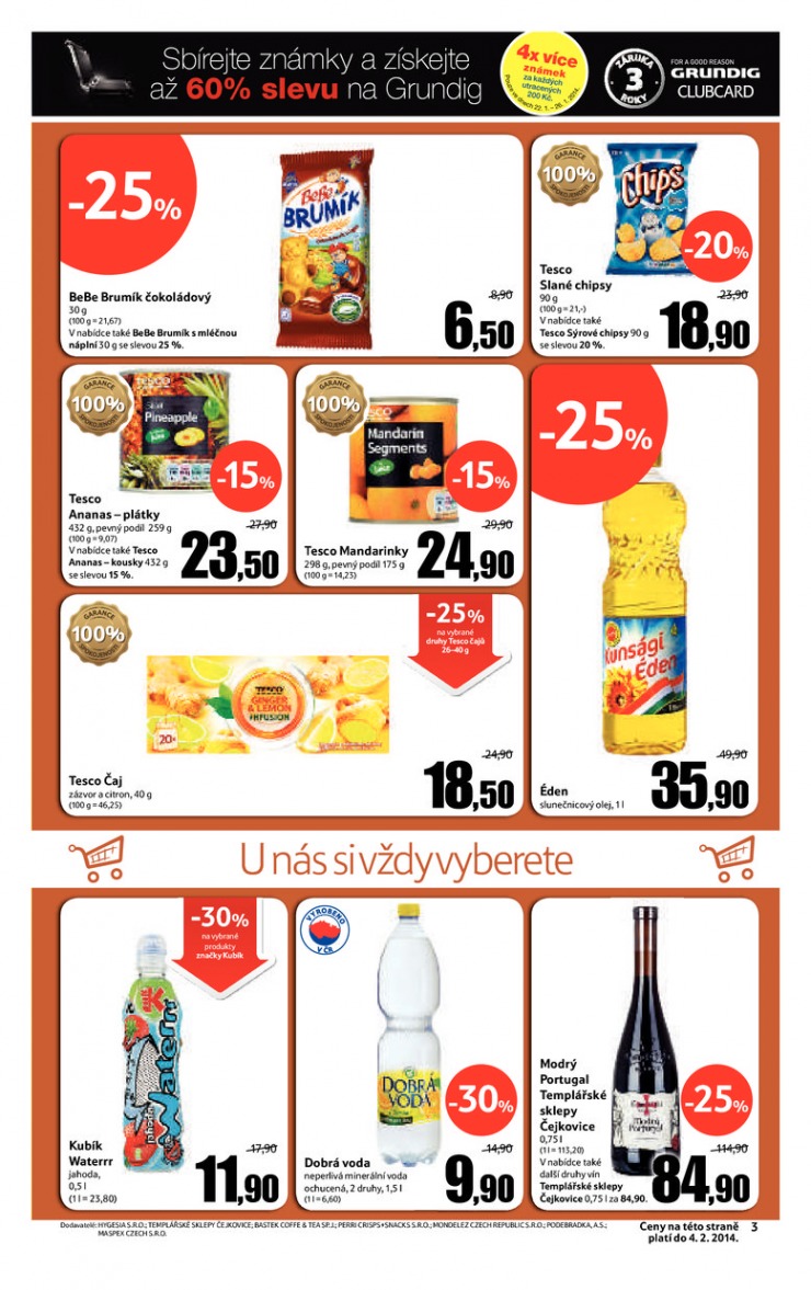 leták Tesco supermarkety od 22.1.2014 strana 1 leták Tesco supermarkety od 22.1.2014 strana 1