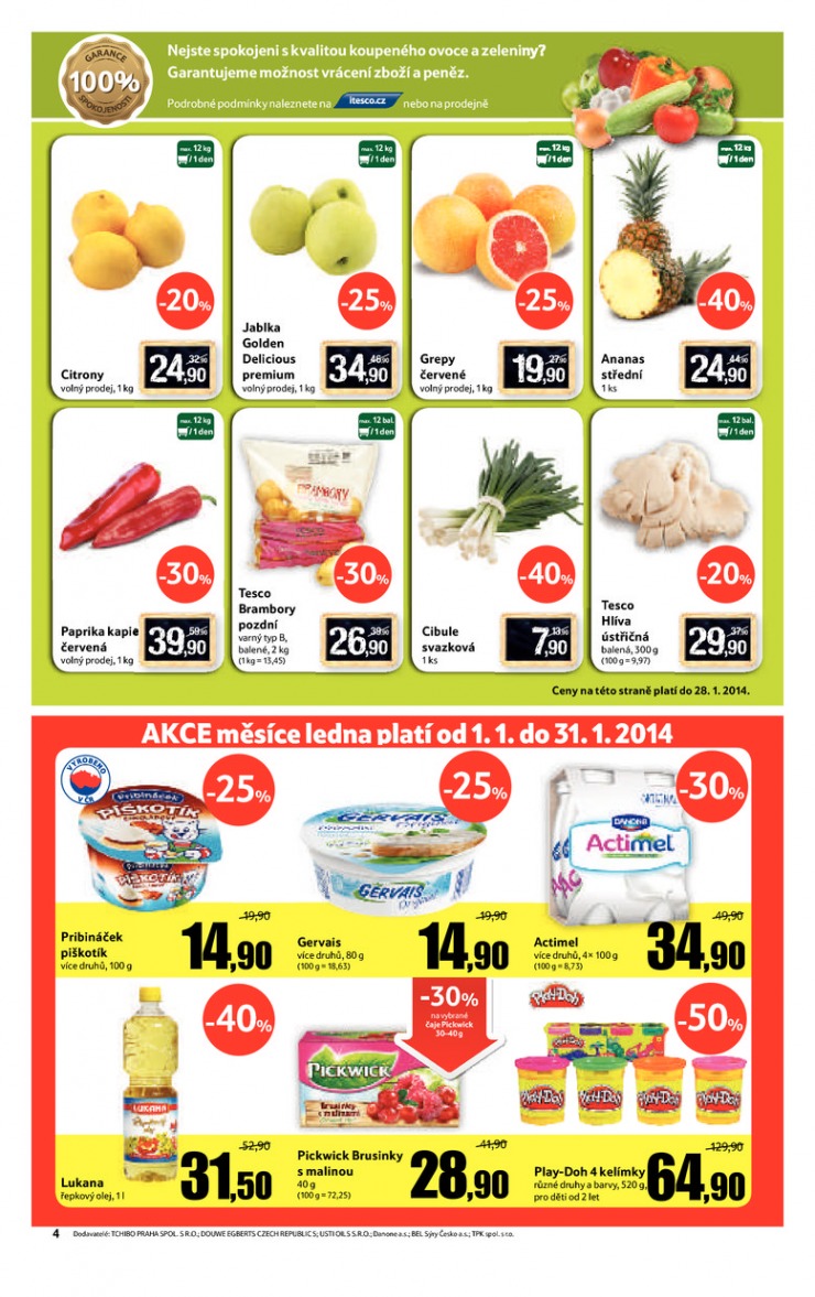 leták Tesco supermarkety od 22.1.2014 strana 1 leták Tesco supermarkety od 22.1.2014 strana 1