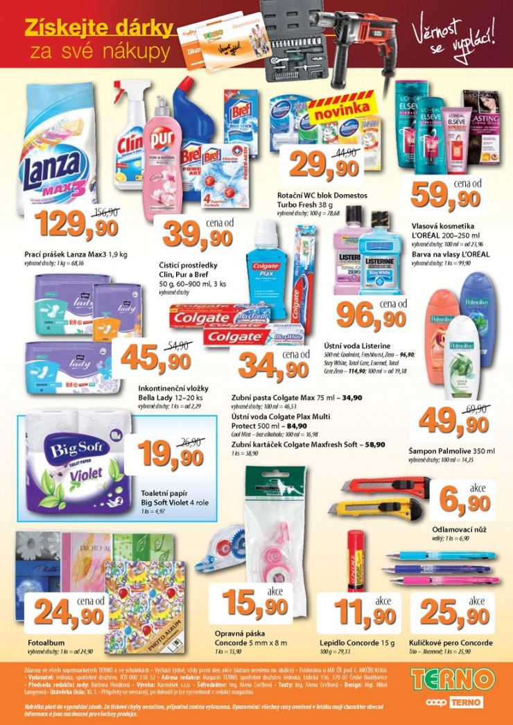 leták COOP Terno od 22.1.2014 strana 1 leták COOP Terno od 22.1.2014 strana 1