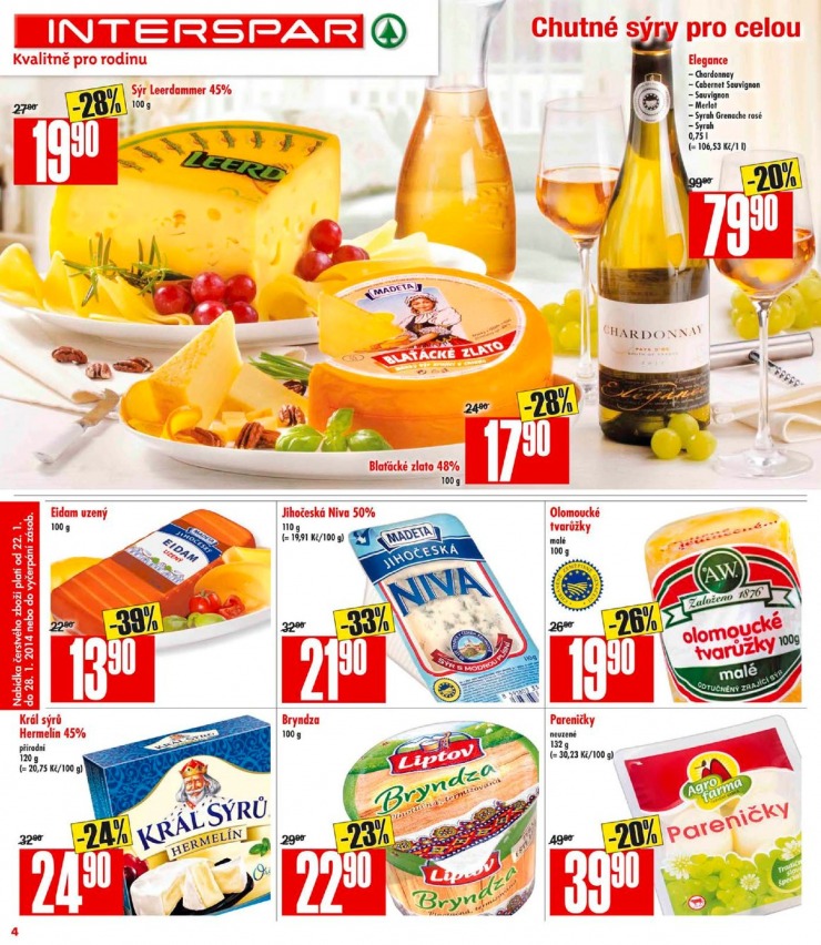 leták Interspar Akční nabídka od 22.1.2014 strana 1 leták Interspar Akční nabídka od 22.1.2014 strana 1