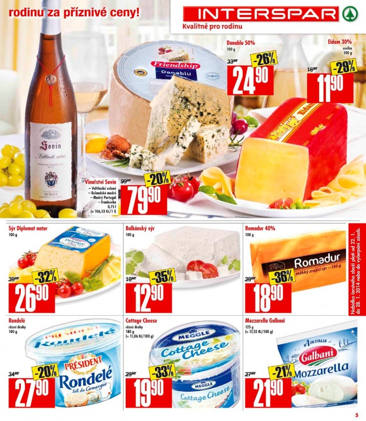 leták Interspar Akční nabídka od 22.1.2014 strana 1 leták Interspar Akční nabídka od 22.1.2014 strana 1