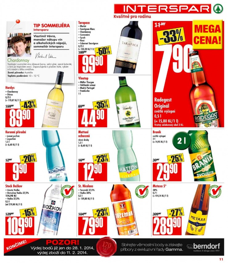 leták Interspar Akční nabídka od 22.1.2014 strana 1 leták Interspar Akční nabídka od 22.1.2014 strana 1