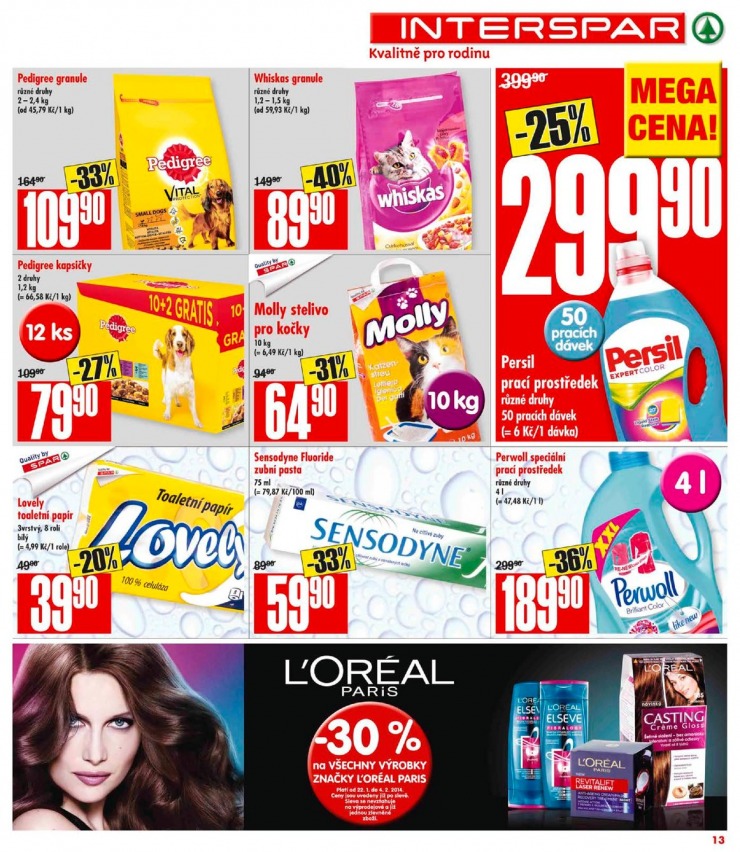 leták Interspar Akční nabídka od 22.1.2014 strana 1 leták Interspar Akční nabídka od 22.1.2014 strana 1