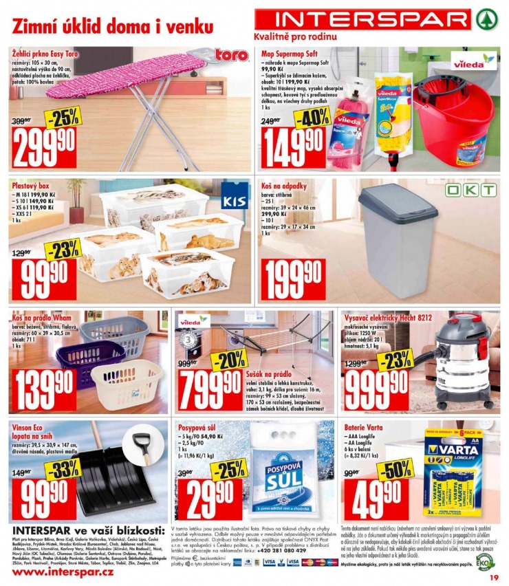 leták Interspar Akční nabídka od 22.1.2014 strana 1 leták Interspar Akční nabídka od 22.1.2014 strana 1