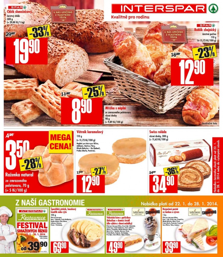 leták Interspar Akční nabídka od 22.1.2014 strana 1 leták Interspar Akční nabídka od 22.1.2014 strana 1