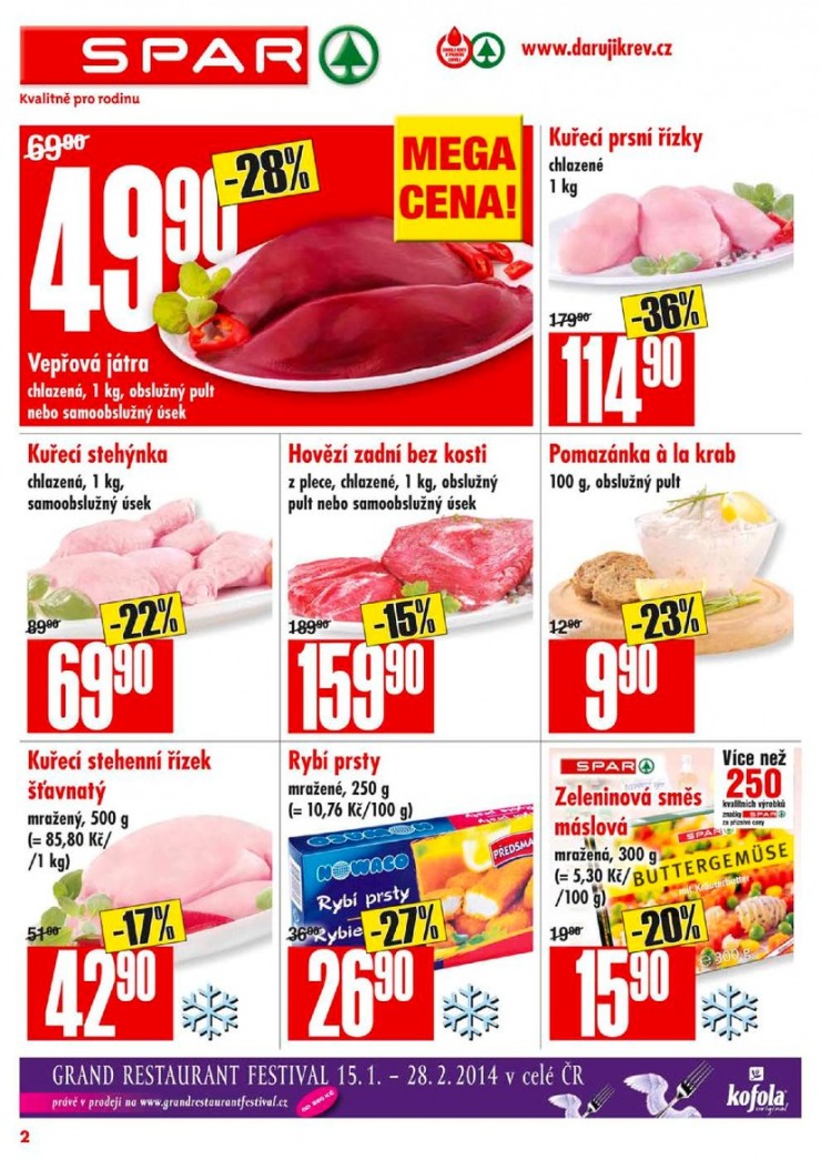 leták Interspar nabídka Spar od 22.1.2014 strana 1 leták Interspar nabídka Spar od 22.1.2014 strana 1