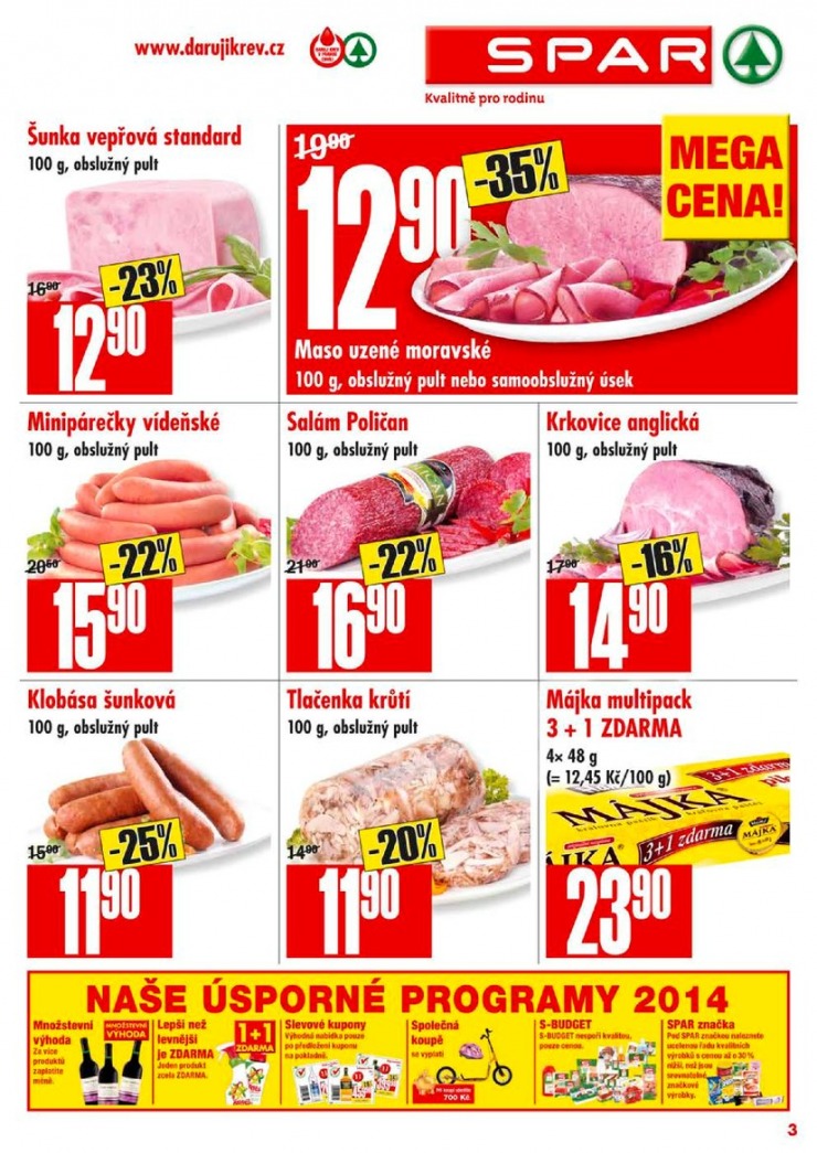 leták Interspar nabídka Spar od 22.1.2014 strana 1 leták Interspar nabídka Spar od 22.1.2014 strana 1