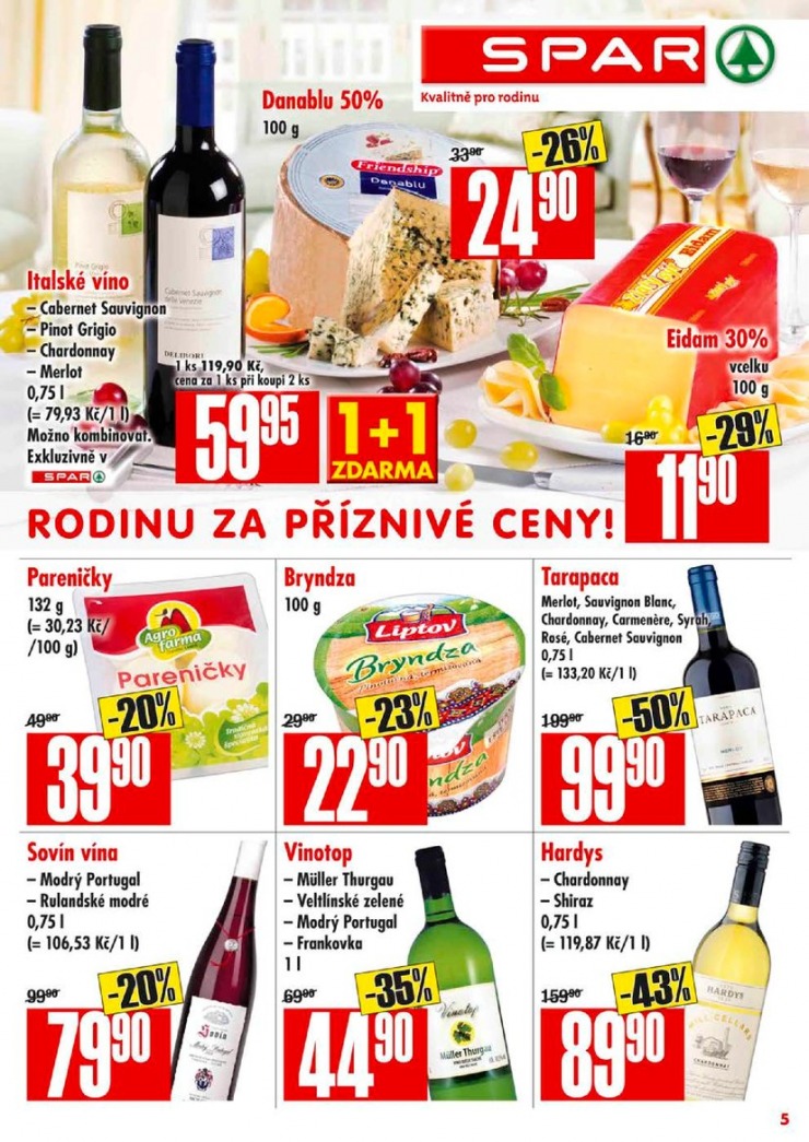 letk Interspar nabdka Spar od 22.1.2014 strana 1