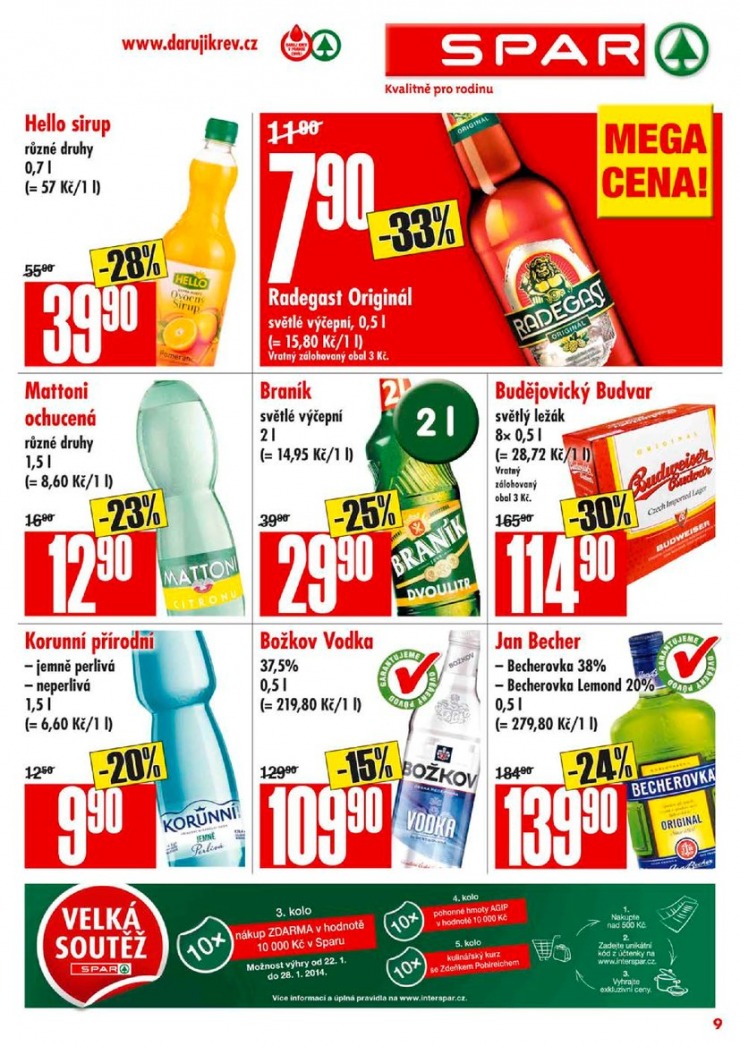 leták Interspar nabídka Spar od 22.1.2014 strana 1 leták Interspar nabídka Spar od 22.1.2014 strana 1
