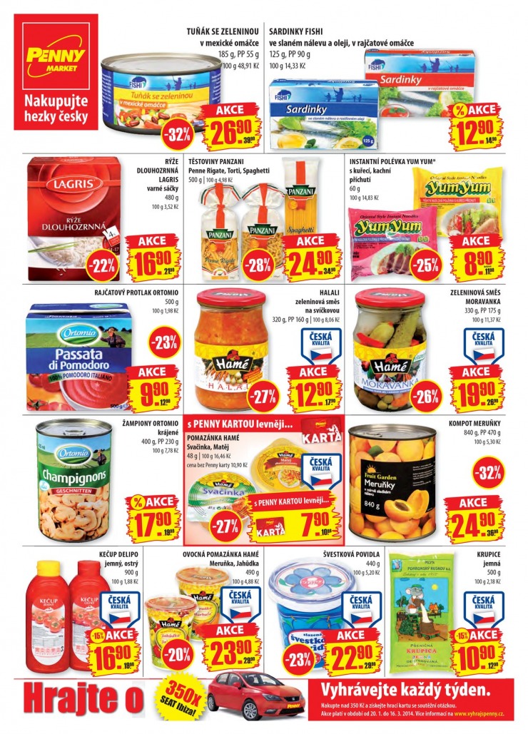 let�k Penny Aktu�ln� nab�dka od 24.1.2014 strana 1