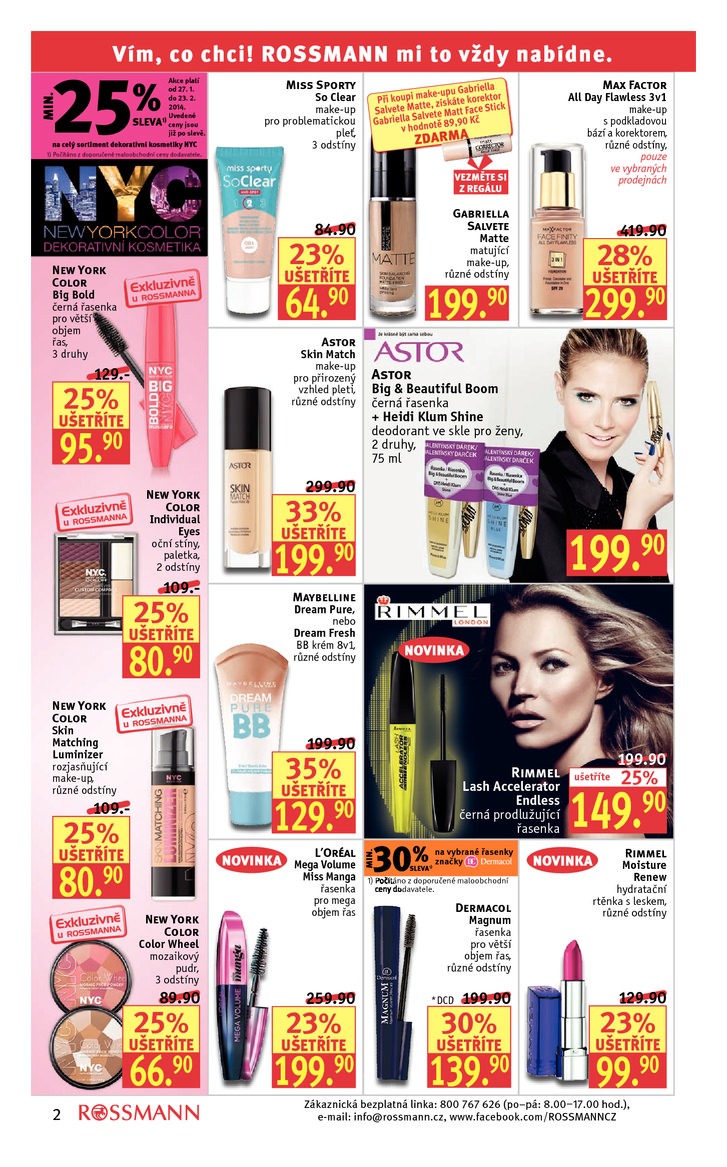 leták Rossmann Leták od 27.1.2014 strana 1 leták Rossmann Leták od 27.1.2014 strana 1