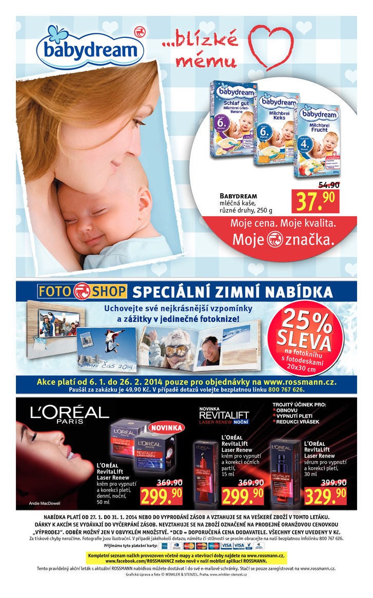 leták Rossmann Leták od 27.1.2014 strana 1 leták Rossmann Leták od 27.1.2014 strana 1