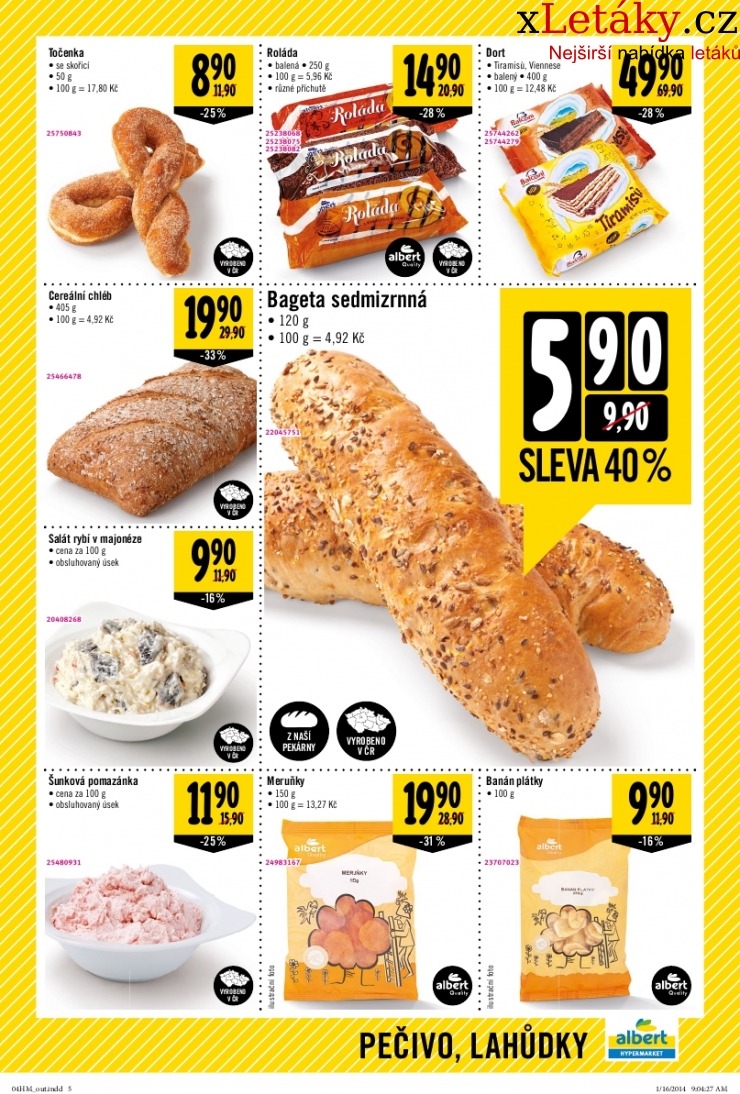 leták Albert Hypermarket akční leták strana 1 leták Albert Hypermarket akční leták strana 1