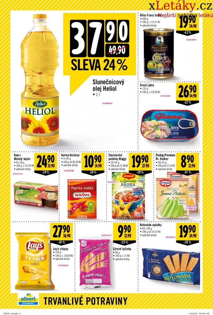 leták Albert Hypermarket akční leták strana 1 leták Albert Hypermarket akční leták strana 1