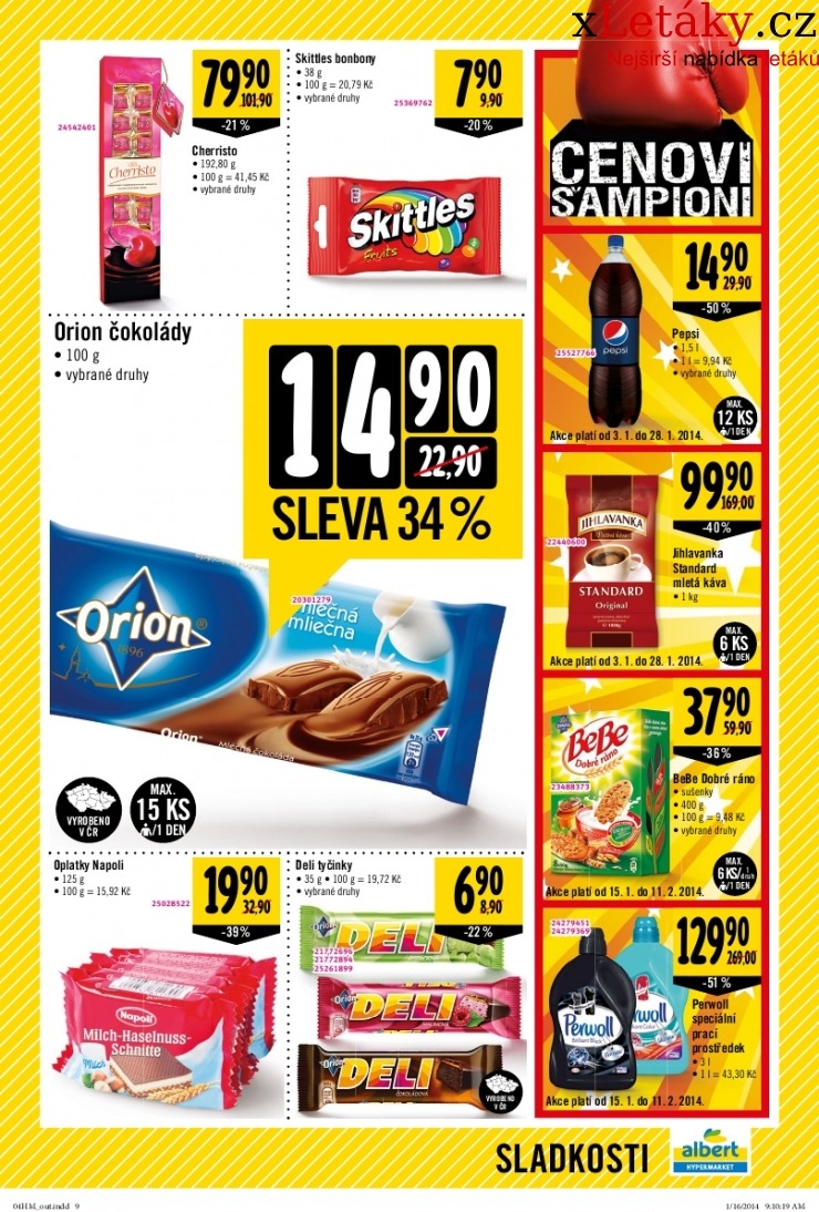 leták Albert Hypermarket akční leták strana 1 leták Albert Hypermarket akční leták strana 1
