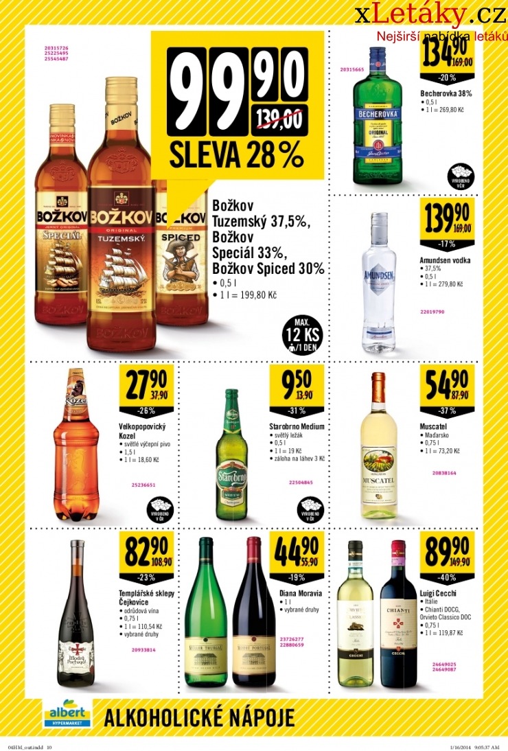 leták Albert Hypermarket akční leták strana 1 leták Albert Hypermarket akční leták strana 1