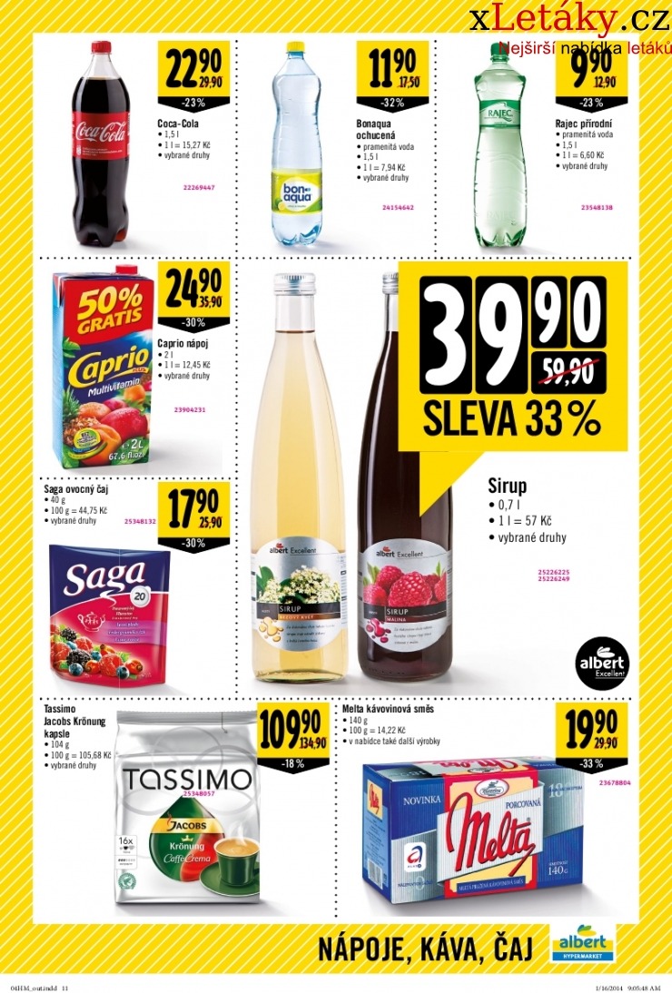 leták Albert Hypermarket akční leták strana 1 leták Albert Hypermarket akční leták strana 1