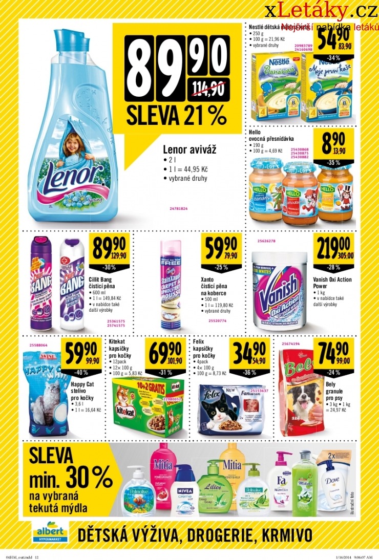 leták Albert Hypermarket akční leták strana 1 leták Albert Hypermarket akční leták strana 1