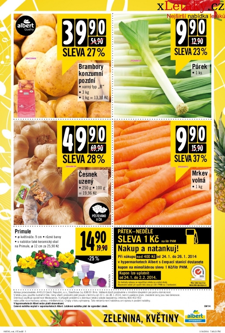 leták Albert Hypermarket akční leták strana 1 leták Albert Hypermarket akční leták strana 1