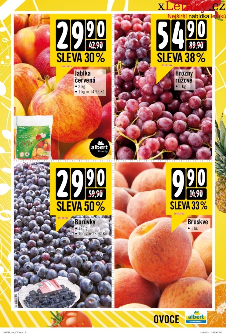leták Albert Hypermarket akční leták strana 1 leták Albert Hypermarket akční leták strana 1