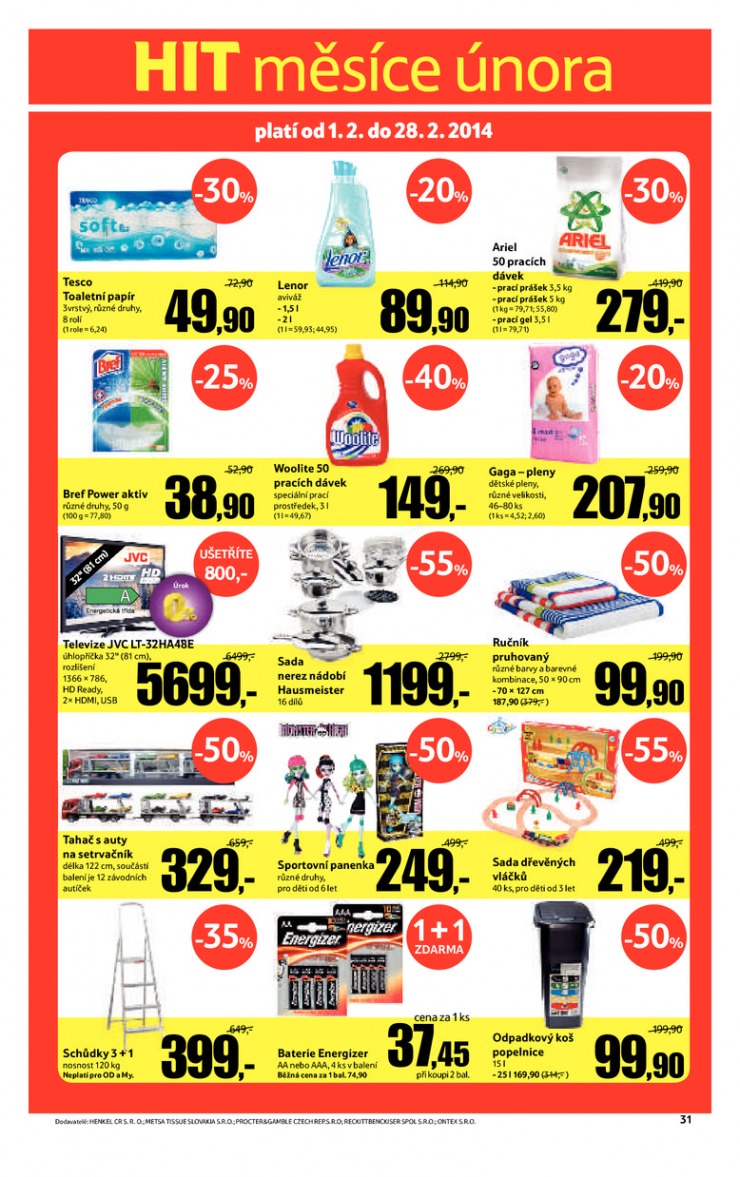 let�k Tesco velk� hypermarkety od 29.1.2014 strana 1