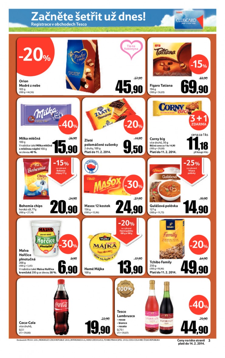 leták Tesco supermarkety od 29.1.2014 strana 1 leták Tesco supermarkety od 29.1.2014 strana 1