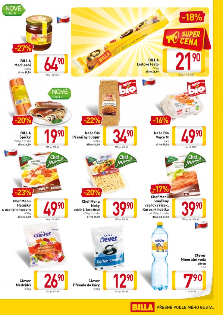 leták Billa velký od 29.1.2014 strana 1 leták Billa velký od 29.1.2014 strana 1