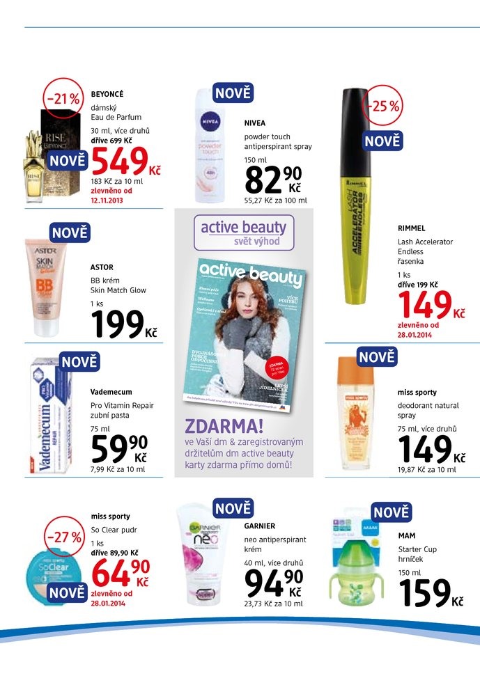 let�k DM drogerie Journal 2. ��st od 29.1.2014 strana 1